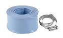 50' Blue Commercial Grade Vinyl Swimming Pool Backwash Hose