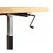 Diversified Woodcrafts HLB-7230 Hi-Lo Adjustable Bench, Maple Butcher-Block Top, 72" Width x 36" Height x 30" Depth