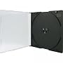 100 XLayer DVD CD H�llen Single black slimcase von Xlayer