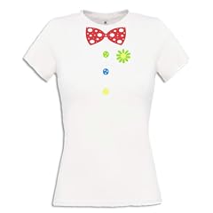 FASCHINGS CLOWN KOST�M T-Shirt Damen S-XXL