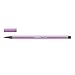 Stabilo Point 68, Bullet Fiber tip Single Pen, Light Lilac (68-59)