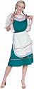 Adult Green Bavarian Dress Halloween Costume