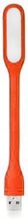 JEOEUS Mini USB LED Flexible Warm Light Lamp for Laptops PC Notebooks, Keyboard Light for Laptops, Work with Powerbank for Camping Reading (Orange)