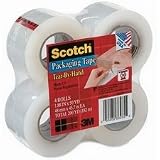 MMM38424 - Premium Tear-By-Hand Clear Packaging Tape