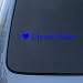 I HEART EDWARD CULLEN Twilight Vinyl Decal Sticker 1610 | Vinyl Color: Blue