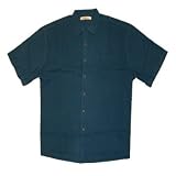 Big & Tall Tommy Bahama Tortola Trance Camp Shirt - Waterfall