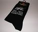 Kitchen & Housewares : Wedding Socks " So You Don't Get Cold Feet" Black size 6-11
