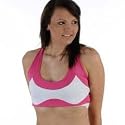 USA Bra Top Ladies White/Pink 10