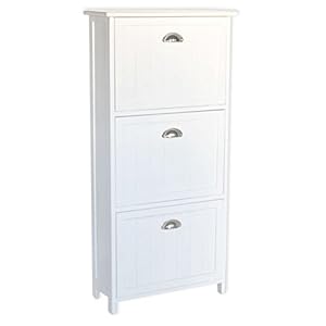 Zapatero Madera 3 Puertas 50X23X108 Cm.: Amazon.es: Hogar