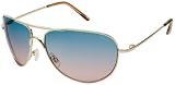 Izod Women's Metal Aviator Sunglasses