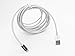 Kim Rose (tm)10 Foot Premium 8 Pin USB Data/Sync Cable + 12W Wall Charger Power Cord for Apple iPad, iphone, iTouch(compatible with iOS 8) White (USA Seller) (10 Feet)