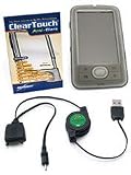 Palm LifeDrive FlexiSkin Starter Kit (ClearTouch Anti-Glare, Frosted Clear)