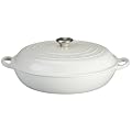 Le Creuset Enameled Cast-Iron 3-1/2-Quart Buffet Casserole, White