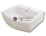 Bisque Porcelain Vessel Sink w/ overflow