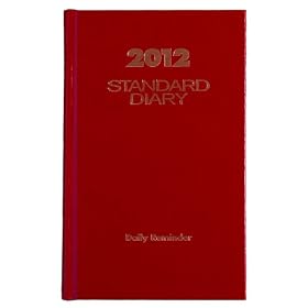 Click here to buy AT-A-GLANCE Standard Diary, Recycled Daily Reminder, Red, 2012 (SD385-13).