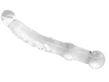 Heart 2 Heart Dildo Borosilicate Glass Veined with Handle, Clear 31yQGcLXyLL. SL160 Heart 2 Heart Dildo Borosilicate Glass Veined with Handle, Clear