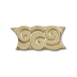 Adex USA Natural Spiral Listello Green 2 Ceramic Tile & Stone