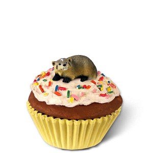 Badger Cupcake Trinket Box