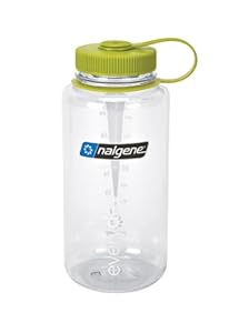 Nalgene Tritan Wide Mouth Water Bottle, 32 Oz, Green