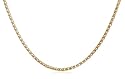 14k Yellow Gold Espiga 1.9mm Diamond-Cut Chain Necklace,18"
