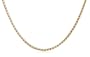 14k Yellow Gold Espiga 1.9mm Diamond-Cut Chain Necklace,18"