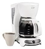 Mr. Coffee 12-Cup Switch Coffee Maker, White