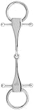 Sterling Silver 2 7/16" (62mm) Ring Snaffle Bit, Pendant