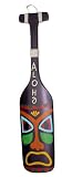 Aloha TiKi Paddle Painted wooden PLAQUE SIGN wall decor
