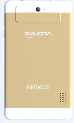 Salora FONTAB 3G_GOLD &amp;WHITE (Made In India)