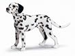 Standing Dalmatian Toy Dog, 4.05"