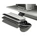 Electronics : Fellowes - Keyboard/mouse shelf - graphite, platinum