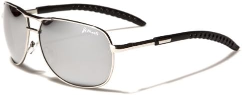 Aviator Sunglasses AV35 Flash Mirror Lens Adjustable Arms