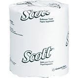 Recycled Scott Bathroom Tissue 96 Rolls per Case (05102KIM) Category: Regular 1 Ply Toilet Paper