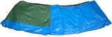 Jumpking 14 ft. VINYL FRAME Trampoline Safety Pad, 13 in. WIDE BLUE & GREEN: Trampoline Parts JK14P-13BG