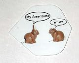 2 sets FUNNY BUNNY RABIT Standard flights, Amerithon, Made in the USA