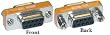 Mini Null Modem DB9 Female / DB9 Female, Adaptor