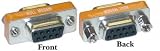 Mini Null Modem DB9 Female / DB9 Female, Adaptor