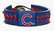 Chicago Cubs Team Color Baseball Bracelet - Baseball Sports Merchandise