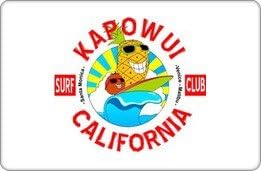 Kapowui Surf Club Gift Certificate ($120)