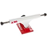 Skateboard Truck Theeve TiAx Low White Red 5.25
