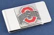 Ohio State University Pewter Money Clip