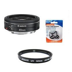 Canon EF40mm f/2.8 STM Pancake Lens Kit