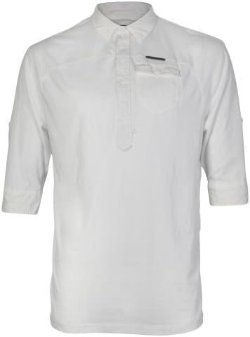 883 Police Eval Mens Branded Short Sleeve Polo Neck Tshirt Size XL White