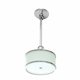 IMAGE OF Ginger 4586/PN Columnar Large Pendant Light, Polished Nickel