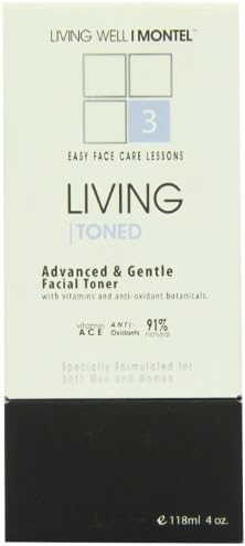 LIVING TONED-FACIAL TONER 4oz