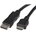 This 10FT Displayport To HDmi (m-m) Video Converter Cable Connects An Hdmi Capab