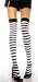 NEW COLOR CHOICES for Adult Striped Over the Knee Stockings Great with Witch Costumes and Many Outfits