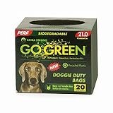 Perf Go Green Doggie Duty Bags, Extra Strong, Biodegradable, 20-Bag Roll