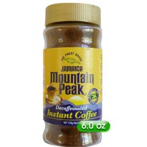 Jamaica Mountain peak Decaf Instant Coffee 6oz