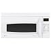 GE Profile: PVM1790DRWW 1.7 Cu. Ft. Convection Over-the-Range Microwave Oven with Touchpads Dial Control, Variable Scroll Speed 5 speeds (sub-pad w/ AM/PM), Convection Cooking Technology, Halogen Interior Oven Light: White on White